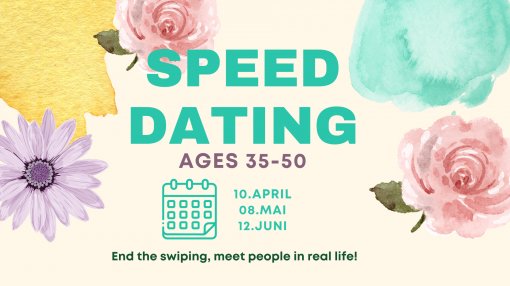 Speed Dating Ticket - 08.Mai : Ages 35-50